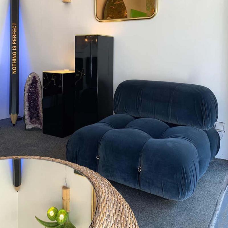 B&B Italia Camaleonda Style Sofa, Three Seater Sofa, Modular Sofa, Velvet-Sofas-Weilai Concept-Weilai Concept