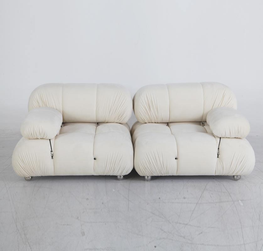 B&B Italia Camaleonda Style Sofa, Three Seater Sofa, Modular Sofa, Velvet-Sofas-Weilai Concept-Weilai Concept