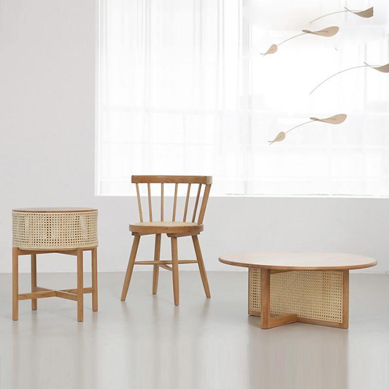 Bowden Rattan Side Table-Weilai Concept-Weilai Concept