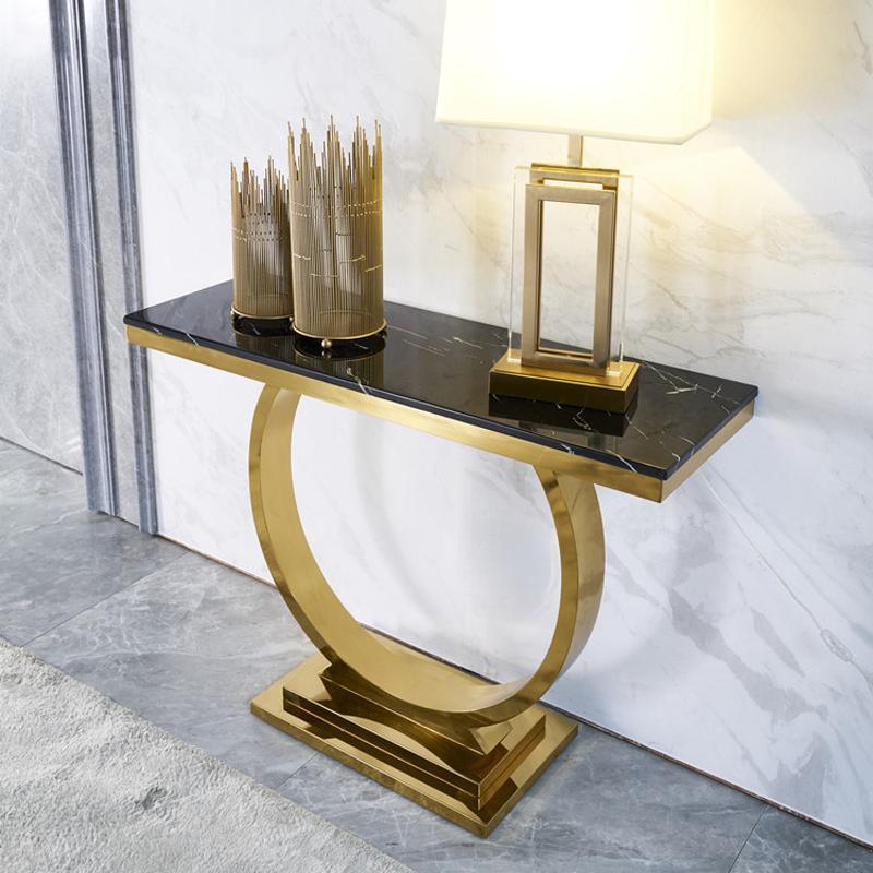 Brody Console Table, Black-Weilai Concept-Weilai Concept