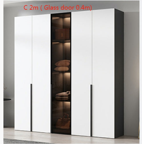 KA9372 Wardrobe, Different Sizes Available-Weilai Concept-Option C 2m-Weilai Concept
