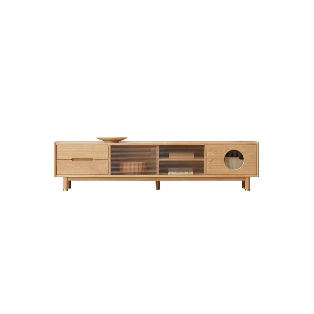 Canaz TV Stand, Ash Wood-Weilai Concept-Weilai Concept