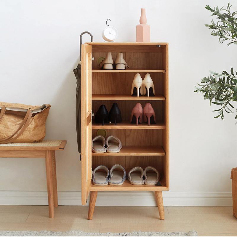 Amigo Cane Rattan Shoe Storage, Oak-Weilai Concept-Weilai Concept