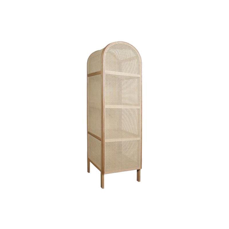Melisa Rattan Wardrobe, Oak, Solid Wood-Weilai Concept-Weilai Concept