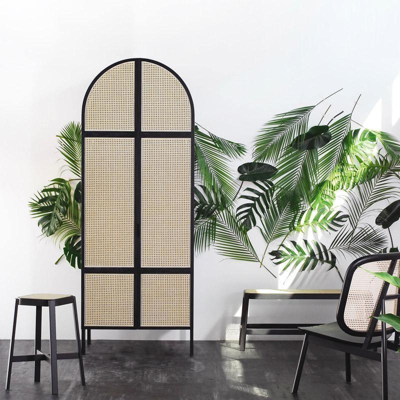Melisa Rattan Wardrobe, Oak, Solid Wood-Weilai Concept-Weilai Concept