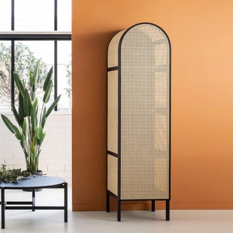Melisa Rattan Wardrobe, Oak, Solid Wood-Weilai Concept-Weilai Concept