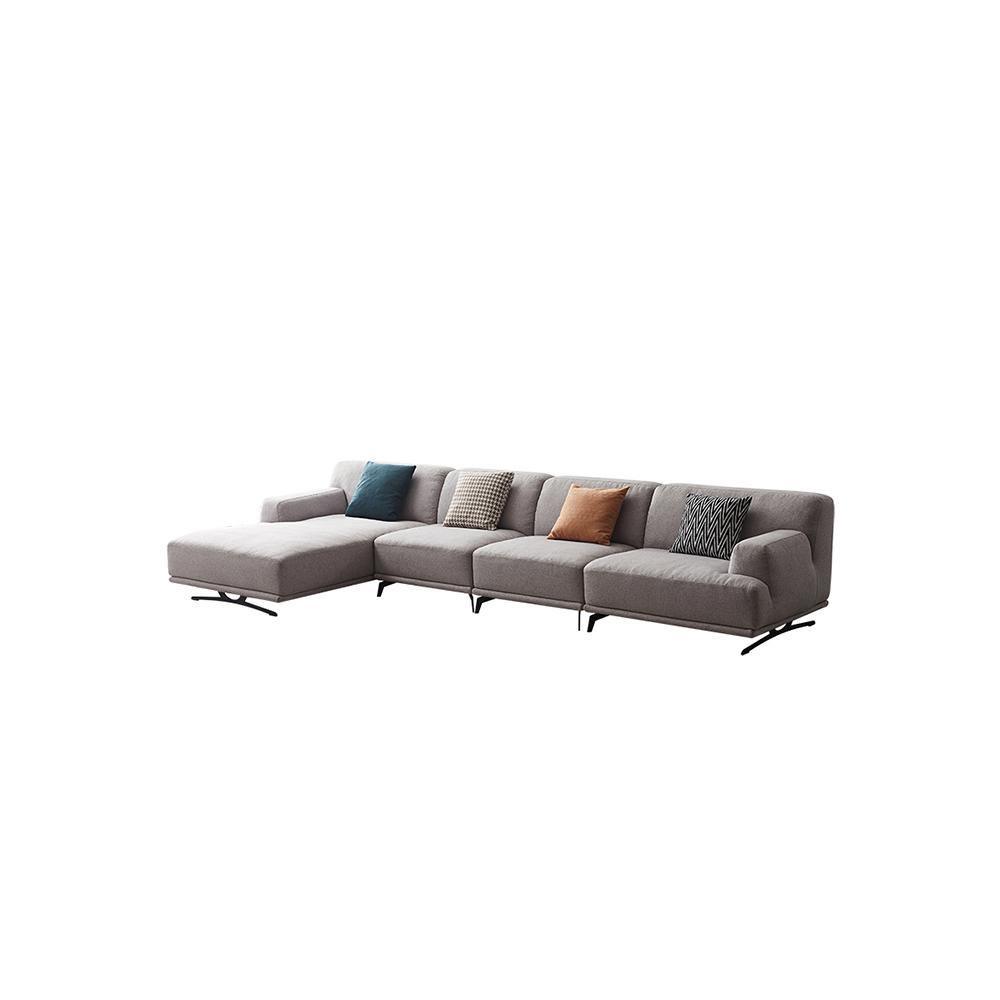 Cannes Four Seater Corner Sofa-Sofas-Weilai Concept-Weilai Concept