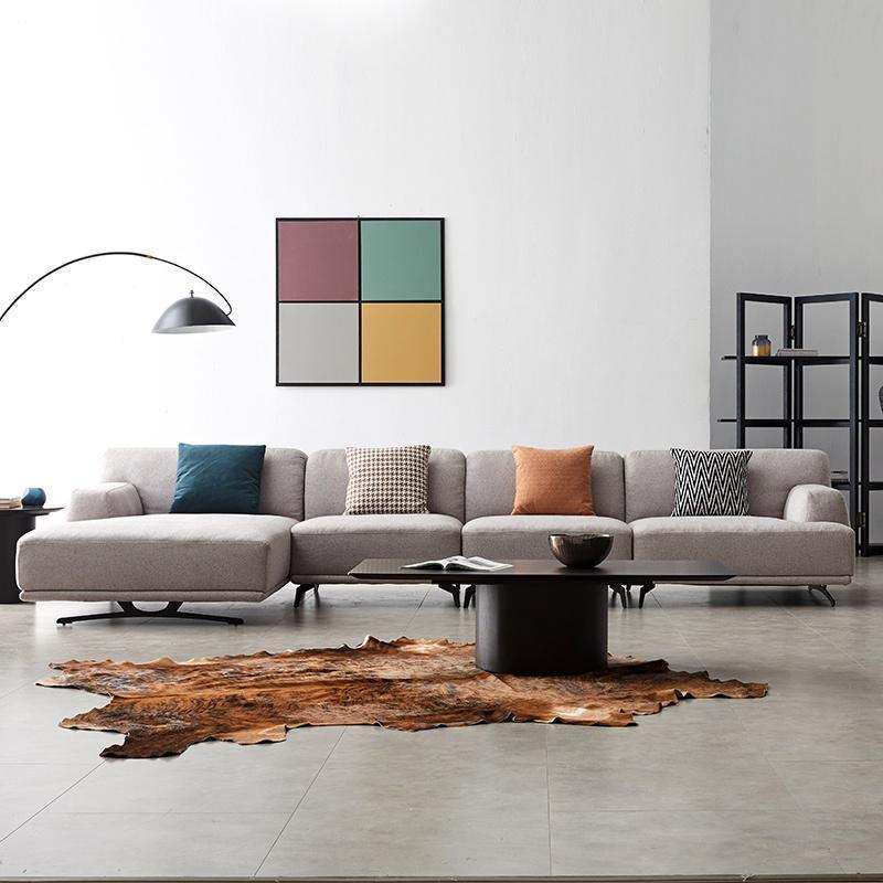 Cannes Four Seater Corner Sofa-Sofas-Weilai Concept-Weilai Concept