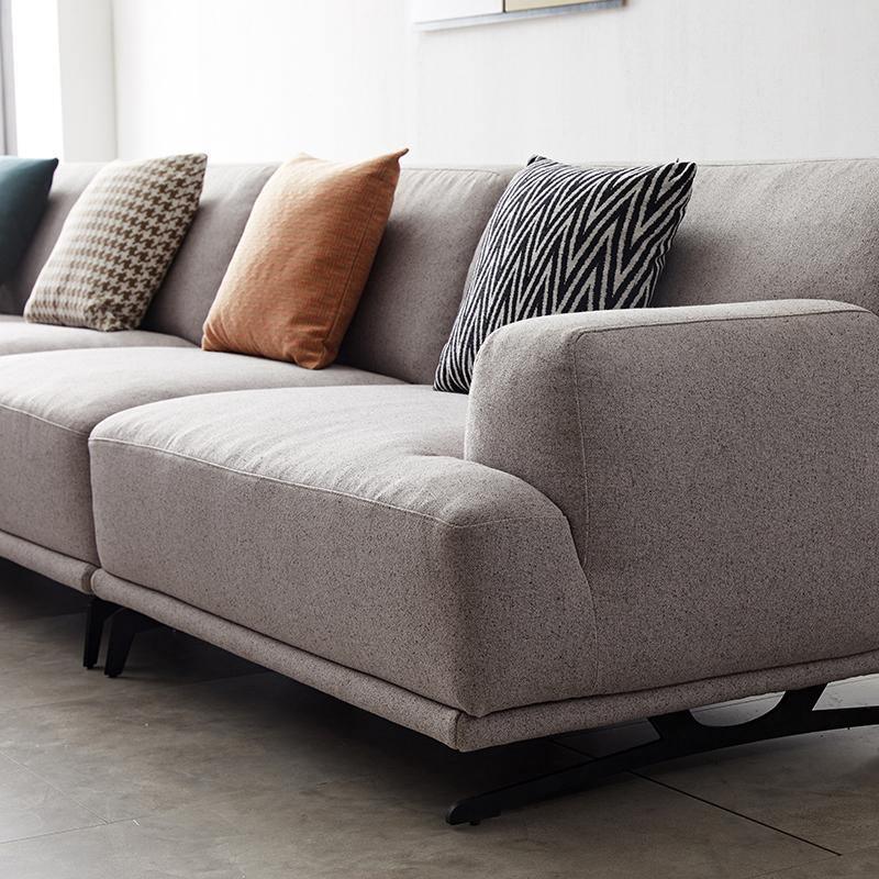 Cannes Four Seater Corner Sofa-Sofas-Weilai Concept-Weilai Concept