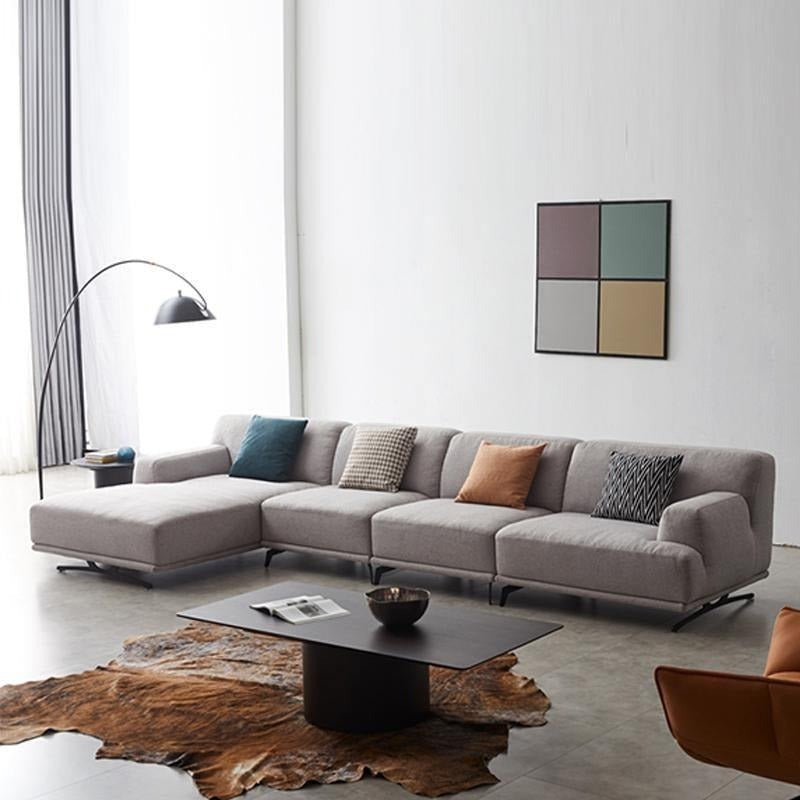 Cannes Four Seater Corner Sofa-Sofas-Weilai Concept-Weilai Concept