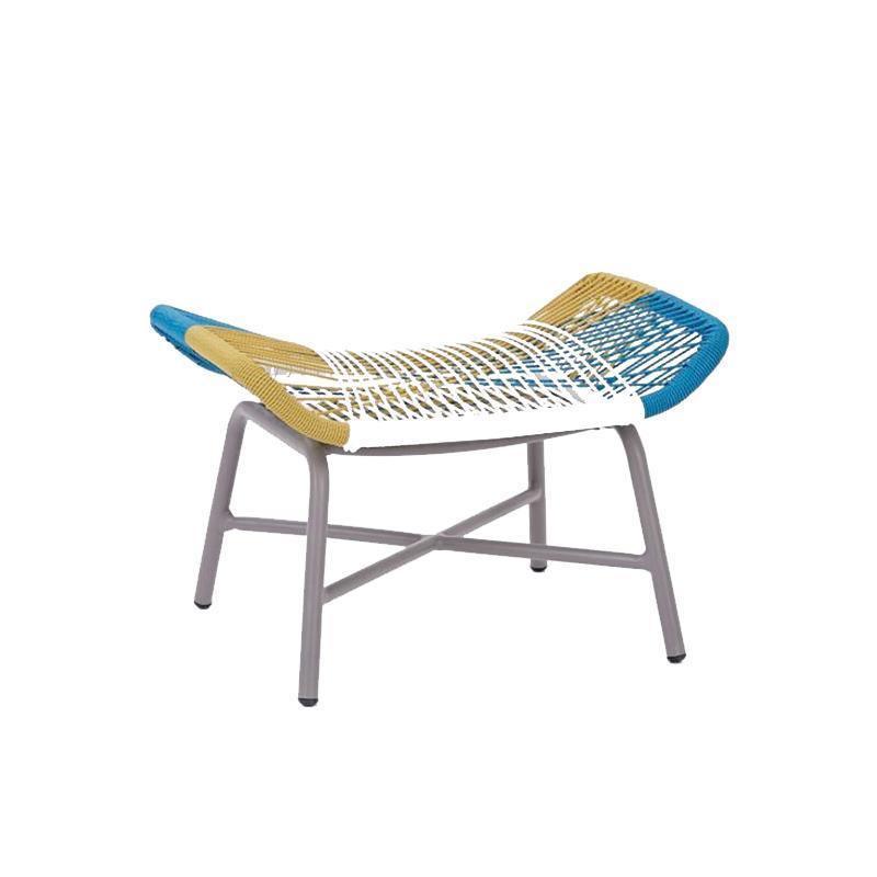 Carmean Rattan Chair and Footstool, Outdoor-Weilai Concept-Weilai Concept