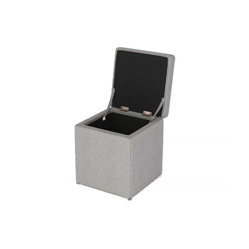 Cube Footstool With Storage-Weilai Concept-Weilai Concept