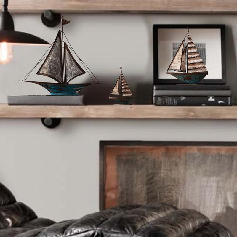 Decoration: A Set Of Three Sailboats-Weilai Concept-Weilai Concept