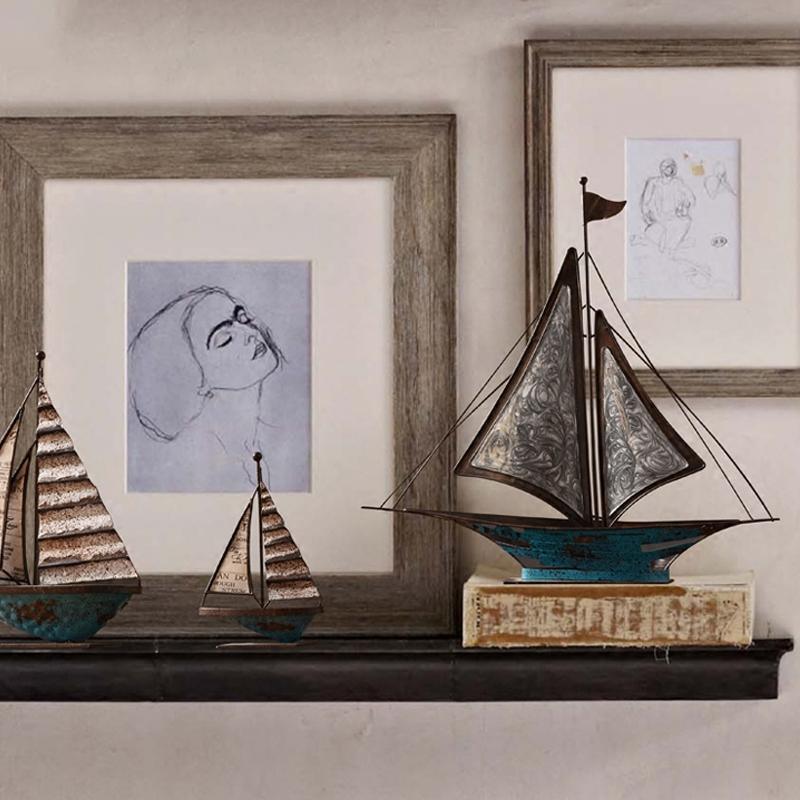 Decoration: A Set Of Three Sailboats-Weilai Concept-Weilai Concept