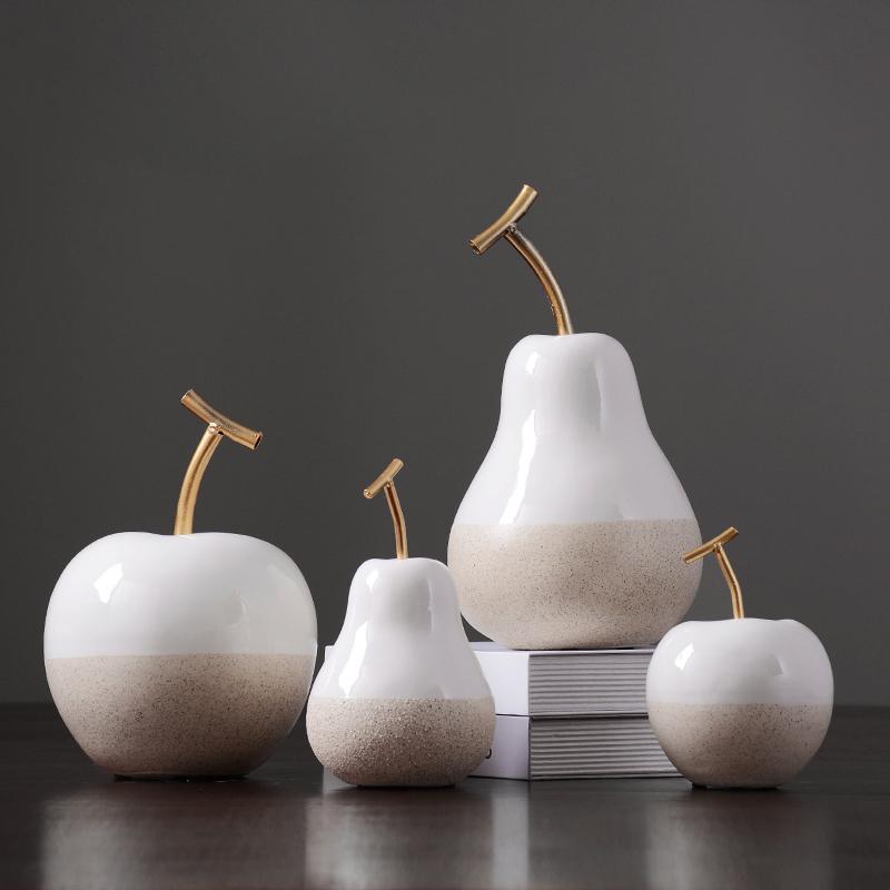 Decoration: A Set Of Two Apple and Two Pears-Weilai Concept-Weilai Concept