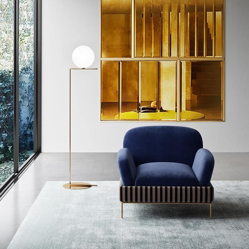 Ernest Armchair, Velvet-Weilai Concept-Weilai Concept