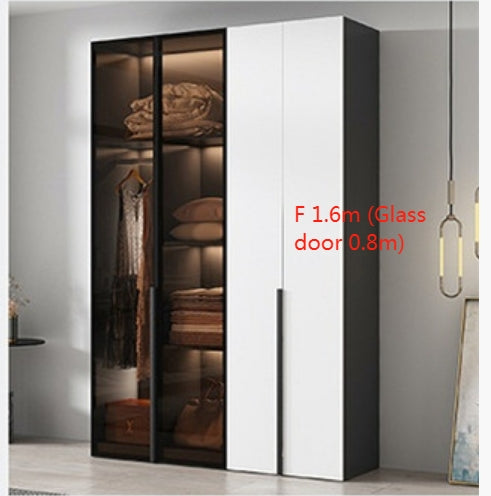 KA9372 Wardrobe, Different Sizes Available-Weilai Concept-Option F 1.6m-Weilai Concept