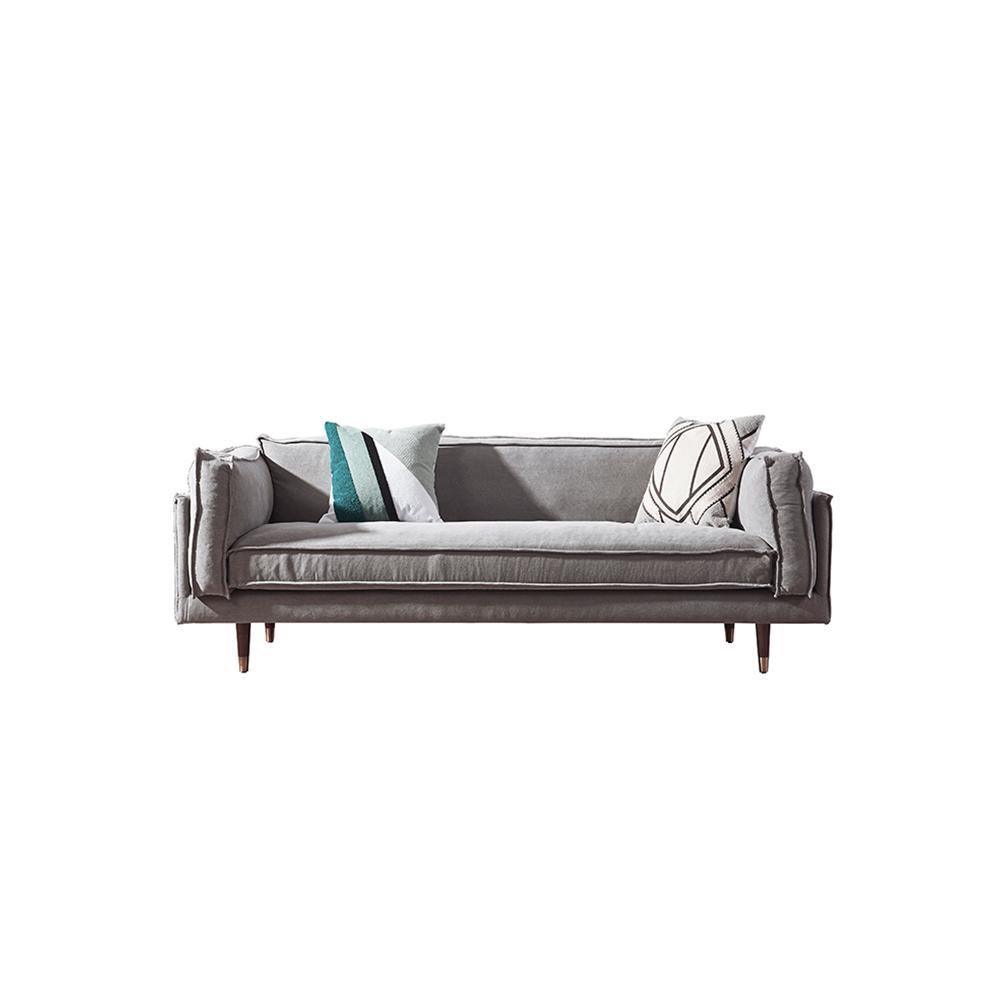 Finnegan Two Seater Sofa, Linen-Weilai Concept-Weilai Concept
