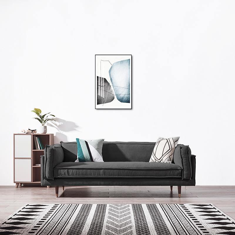 Finnegan Two Seater Sofa, Linen-Weilai Concept-Weilai Concept