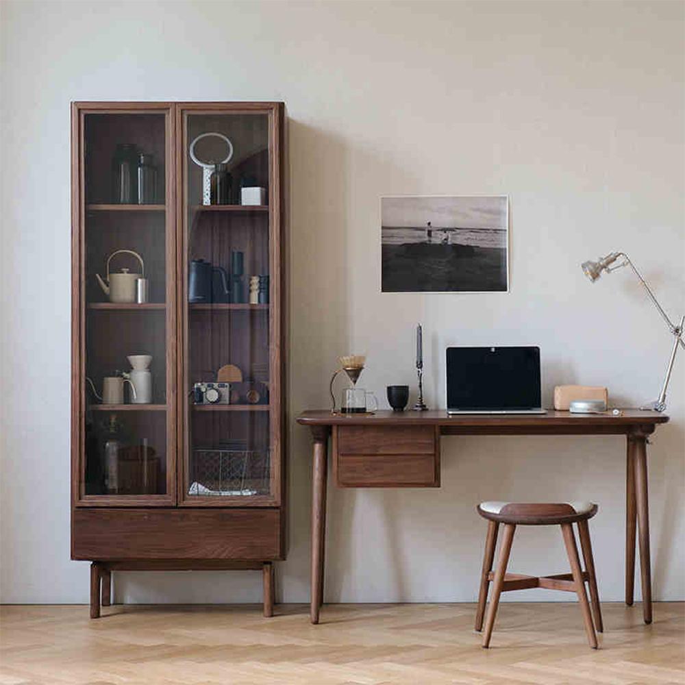 FU354 Shelves Storage, Walnut-Weilai-Weilai Concept