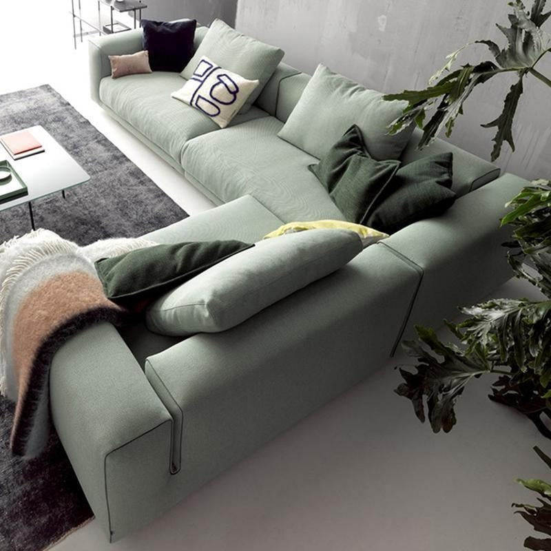 Goswell Two Seater, Three Seater Corner Sofa, Green-Weilai Concept-Weilai Concept