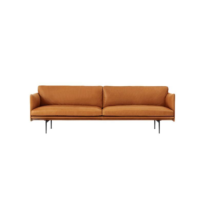 H81 Hamilton Two Seater / Three Seater Sofa, Italian Genuine Leather-Weilai Concept-Two Seater 160cm-Real Leather ( Contact Surface )-Weilai Concept
