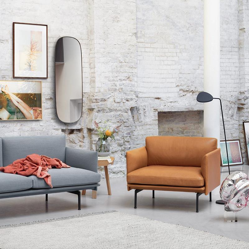 H81 Hamilton Two Seater / Three Seater Sofa, Italian Genuine Leather-Weilai Concept-Weilai Concept
