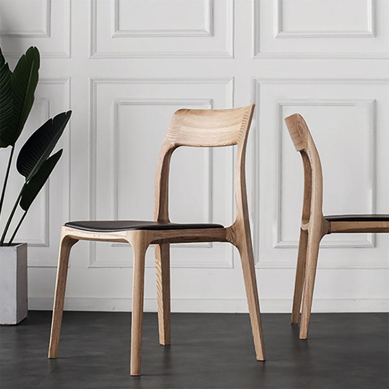 Hans CH3 Dining Chair, Dark Oak, Light Oak-Weilai Concept-Light Oak-2-Weilai Concept