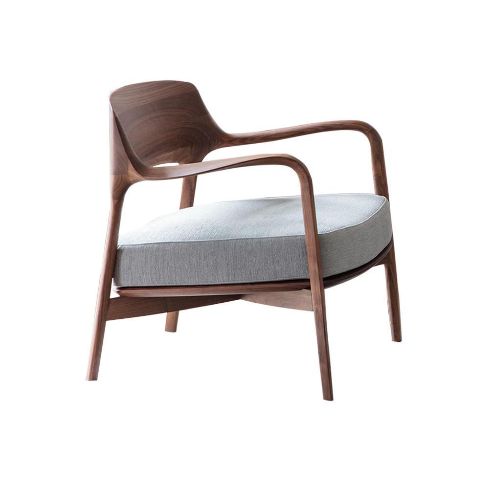 Hans Wegner Inspired Armchair, Dark Oak-Weilai Concept-Weilai Concept