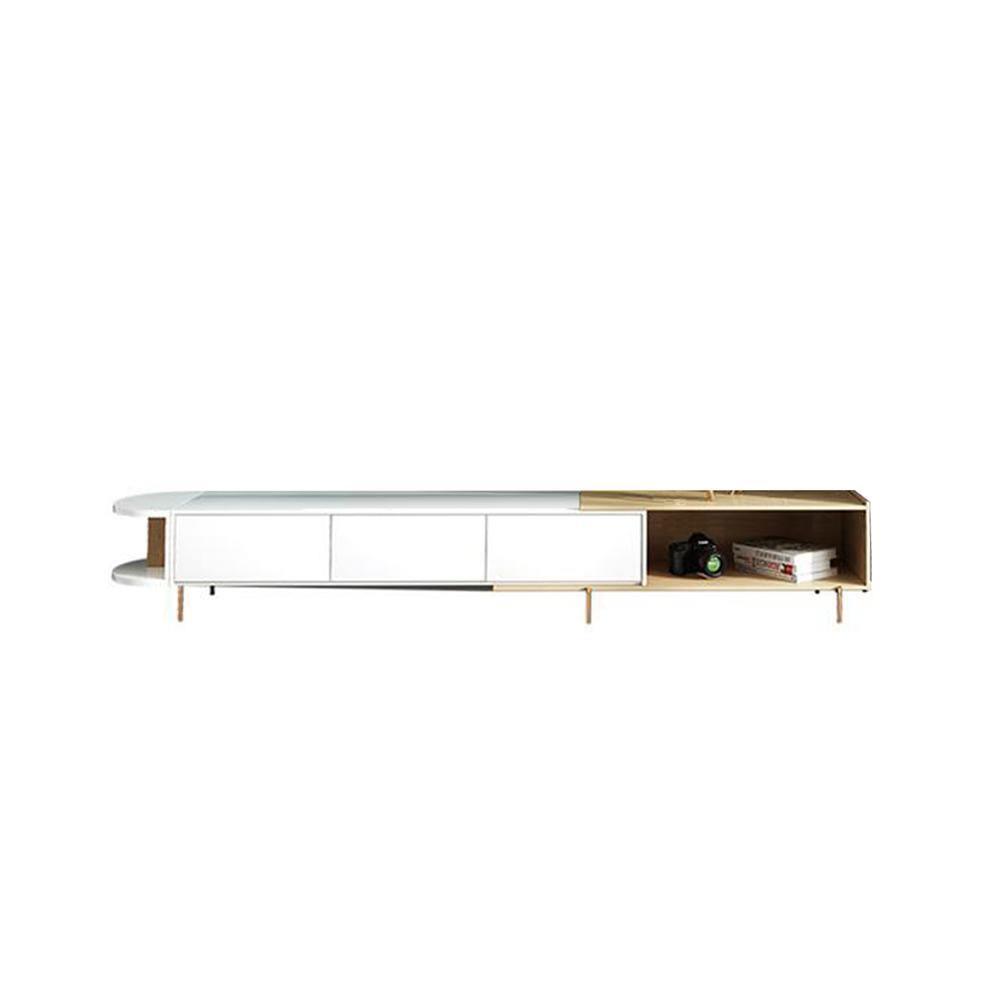 Harper TV Stand, Oak-Weilai Concept-Weilai Concept