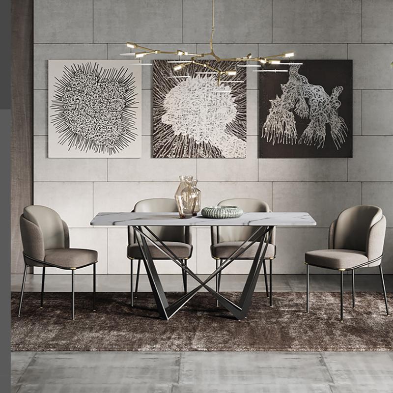 Helix Dining Table Set, Sintered Stone-Weilai Concept-Weilai Concept