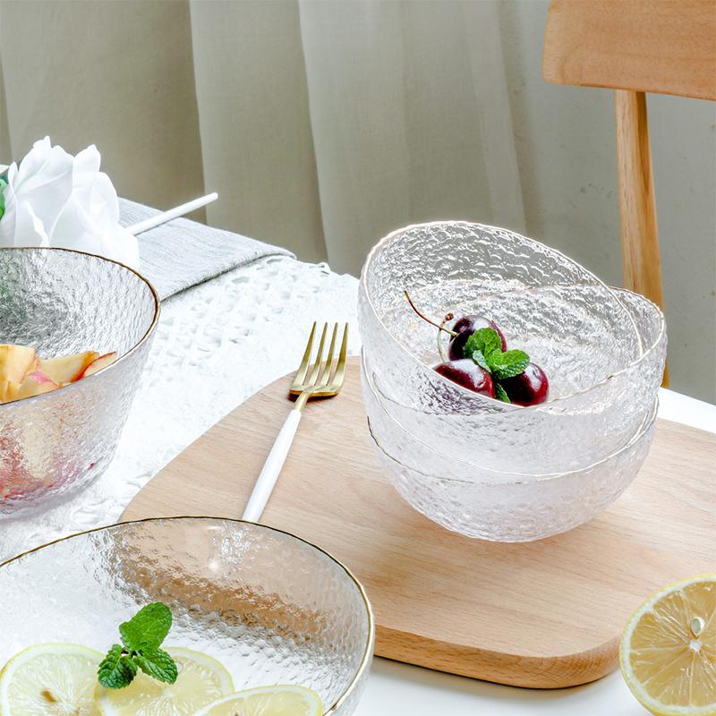 HO51 A Set Of Two Salad Bowls, Glassware-Weilai Concept-Weilai Concept