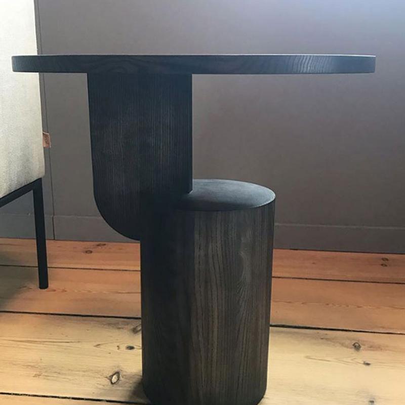 Ivar Side Table, Black-Weilai Concept-Weilai Concept