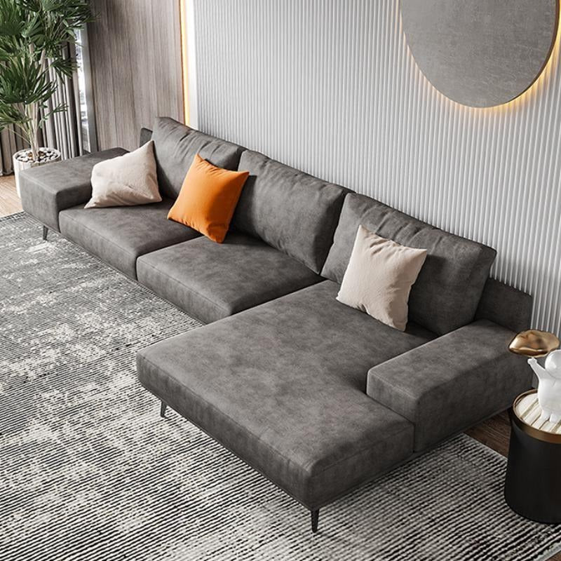 Jarrod Three Seater, Four Seater, Five Seater Corner Sofa-Weilai Concept-Grey-Three Seater Corner 300cm-Weilai Concept