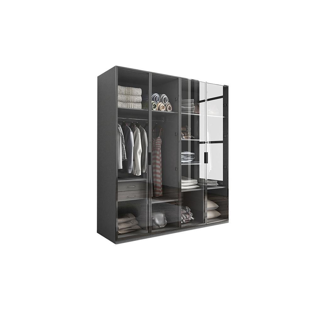 KA9370 Wardrobe, Different Sizes Available-Weilai Concept-L ( 1600mm )-With Light-Weilai Concept