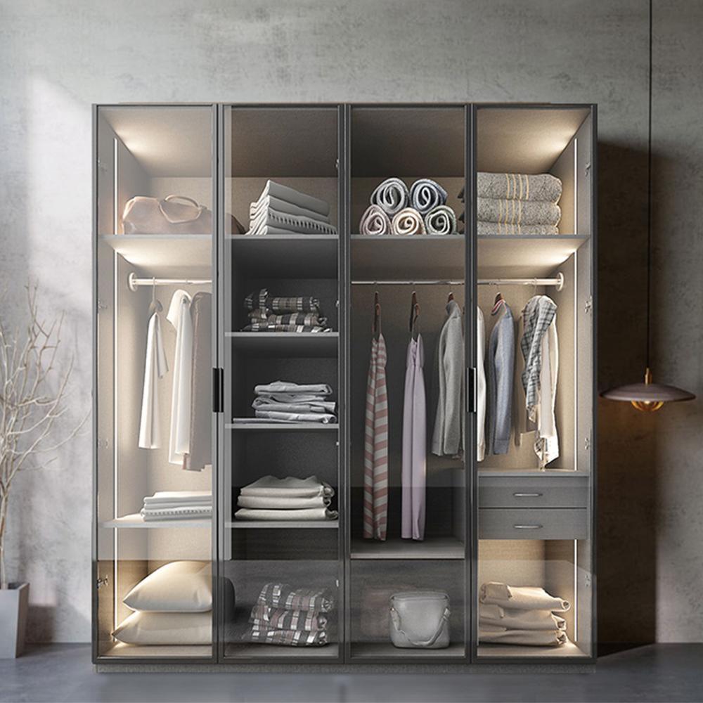 KA9370 Wardrobe, Different Sizes Available-Weilai Concept-Weilai Concept