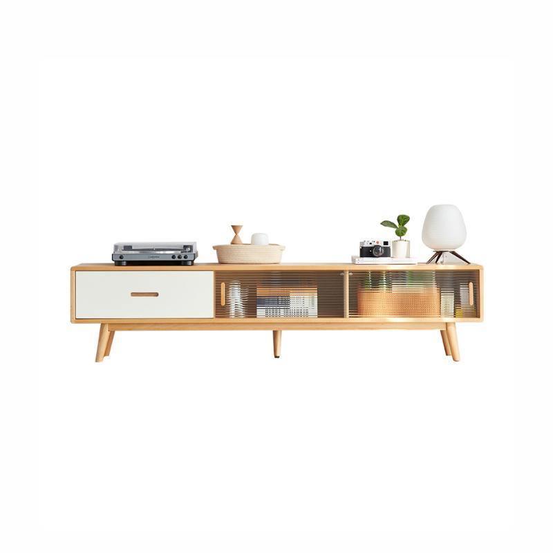 Karah TV Stand, Glass Door-Weilai Concept-Weilai Concept
