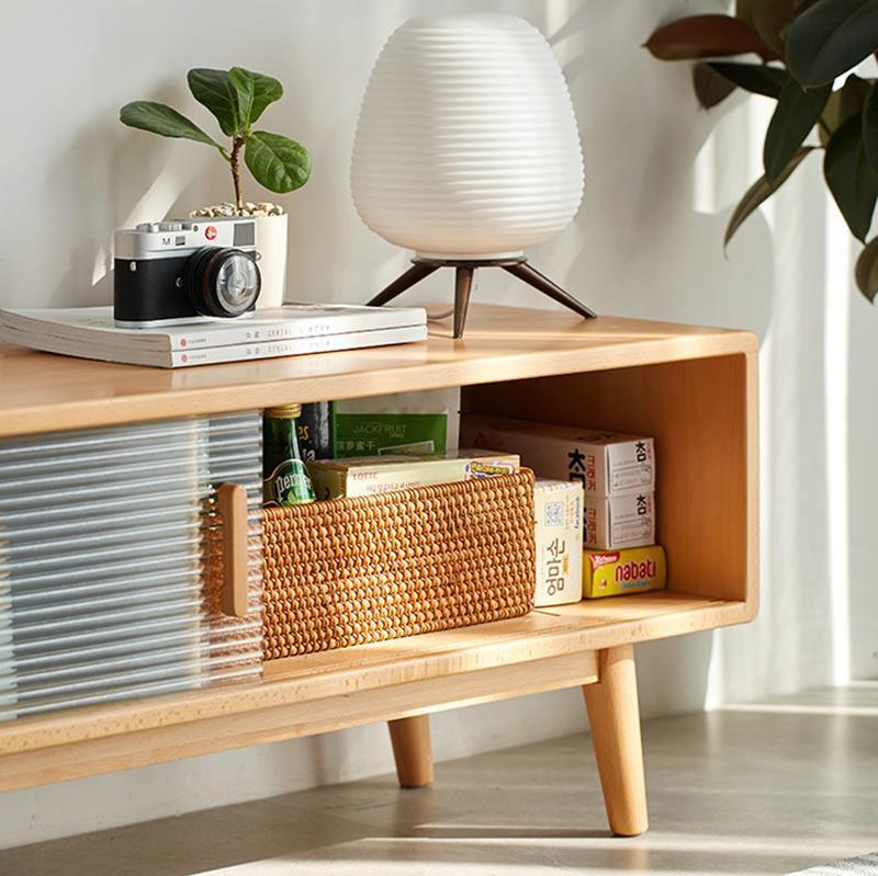 Karah TV Stand, Glass Door-Weilai Concept-Weilai Concept