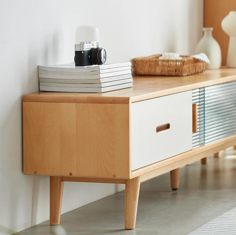 Karah TV Stand, Glass Door-Weilai Concept-Weilai Concept