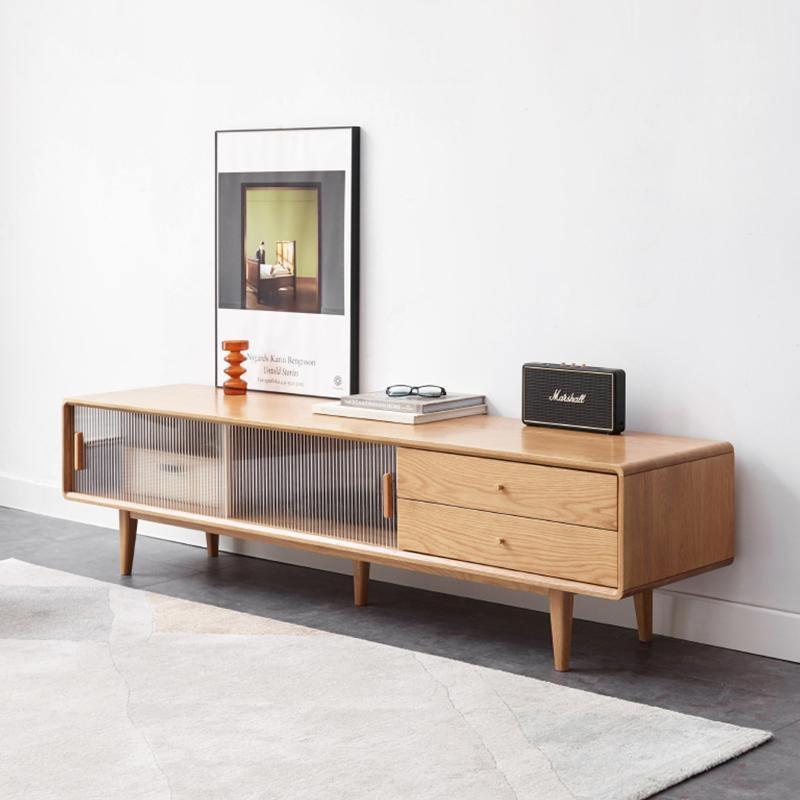Kerry Mini TV Stand, Light Oak-Weilai Concept-Weilai Concept