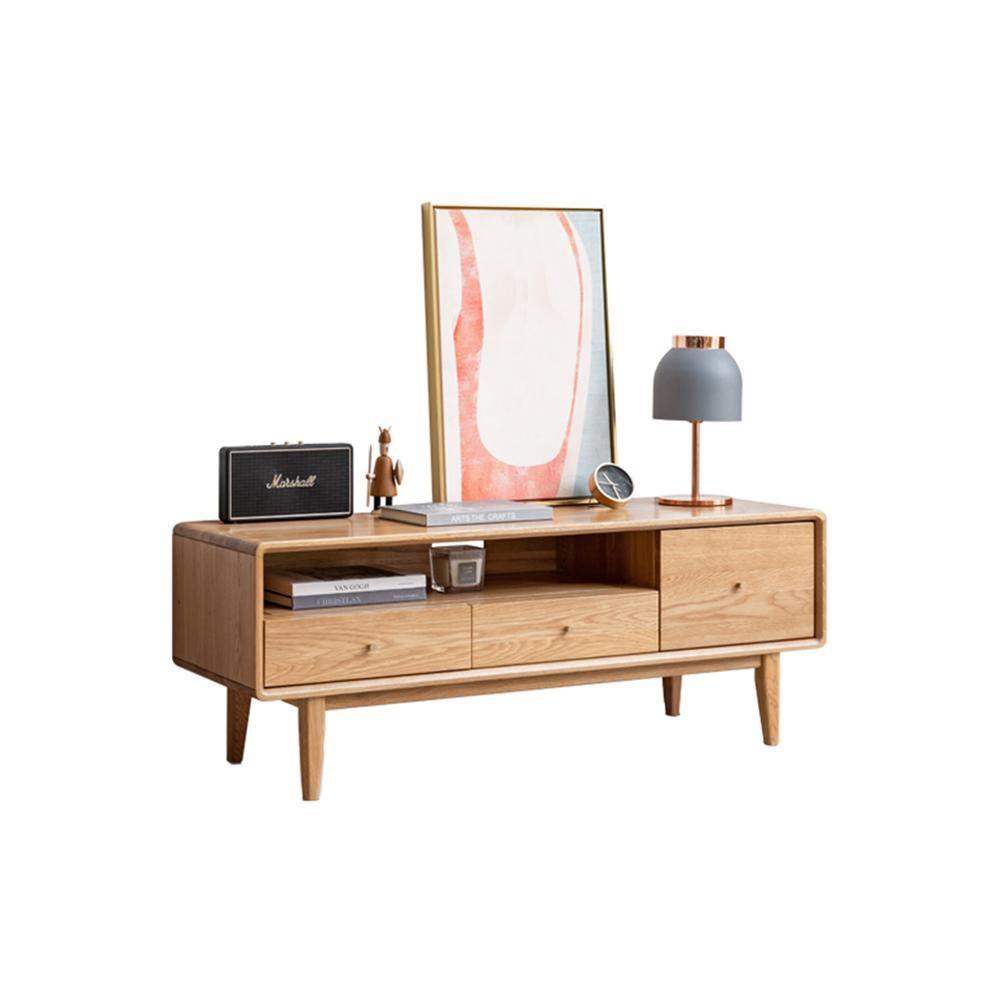 Kerry TV Stand, Light Oak-Weilai Concept-Small-2-Weilai Concept