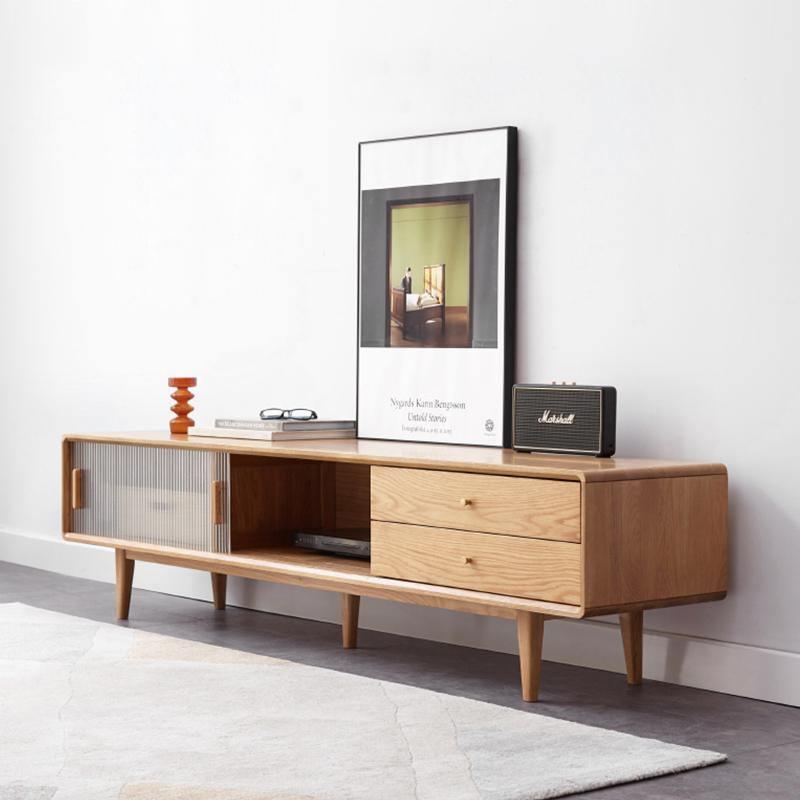 Kerry TV Stand, Light Oak-Weilai Concept-Weilai Concept