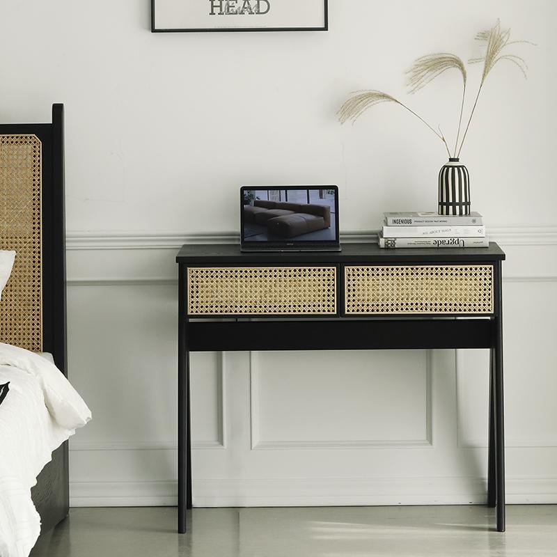 Lambeth Office Desk, Black-Weilai Concept-Weilai Concept
