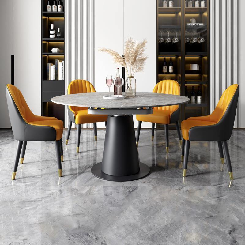 Lessie Extendable Dining Table, Sintered Stone-Weilai Concept-Weilai Concept