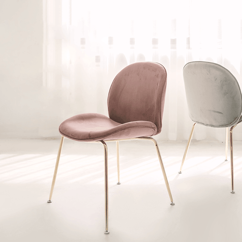 Lule Dining Chair, Velvet-Weilai Concept-Weilai Concept