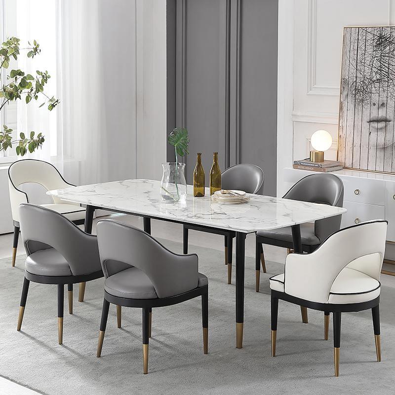 Malvern Dining Table, White-Weilai Concept-Weilai Concept