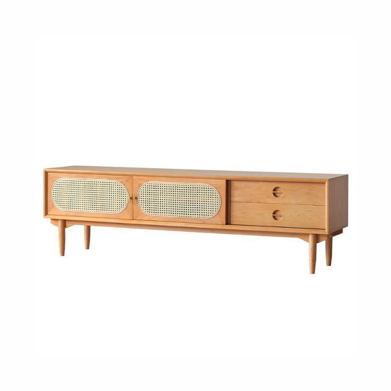Mario Cane Rattan TV Stand-Weilai Concept-Weilai Concept