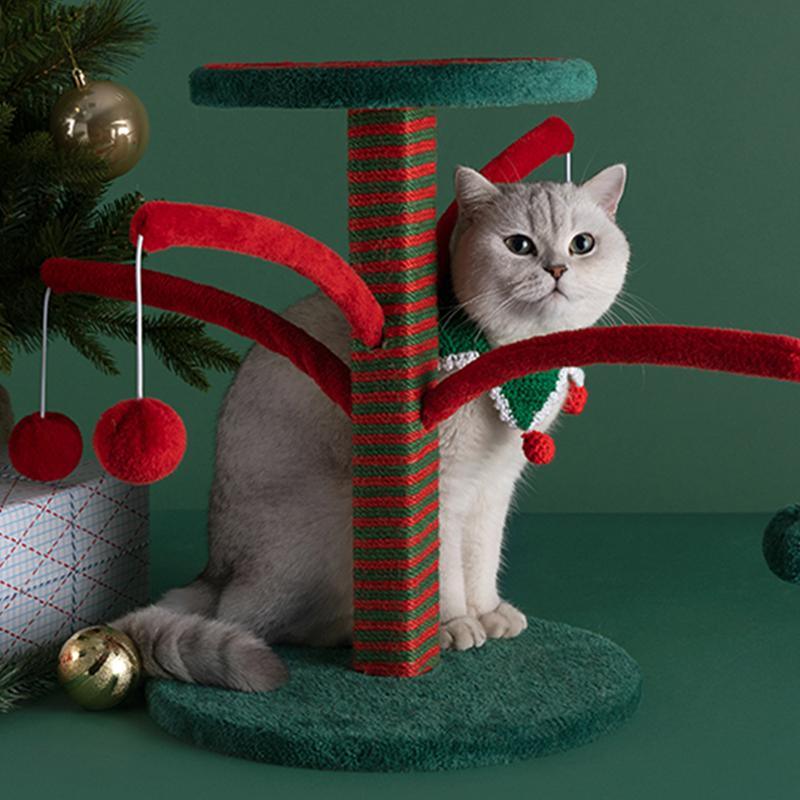 NA62 Pet Furniture Cat Kitten Christmas Tree, Scratcher Tree-Weilai Concept-Weilai Concept