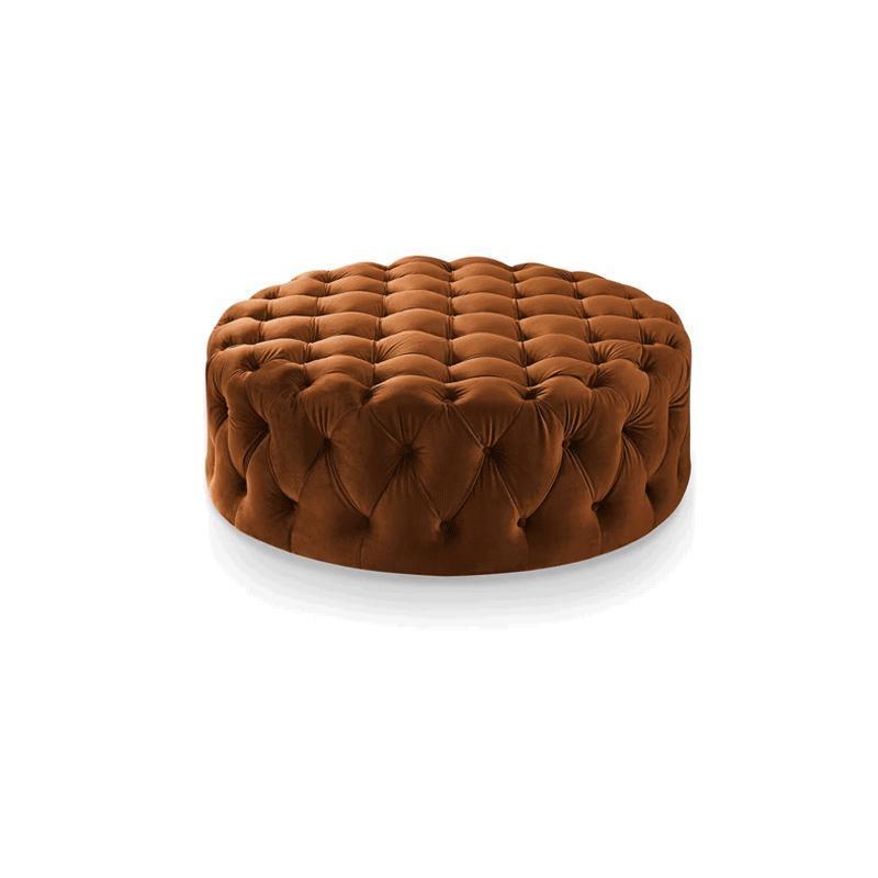 Napoleon Pouffe, Velvet-Weilai Concept-Weilai Concept