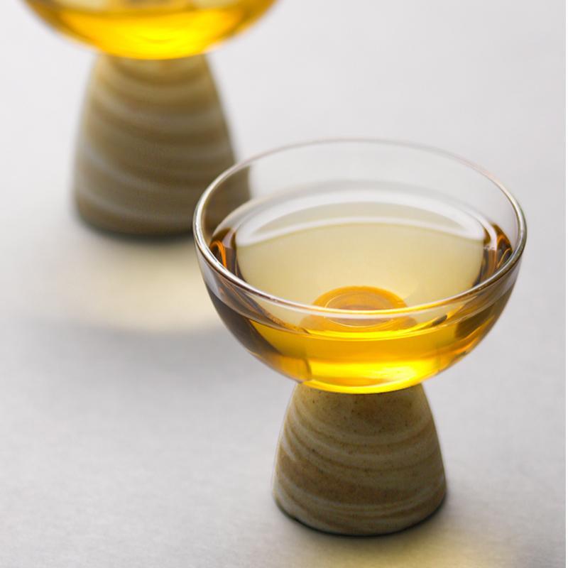 NL01 A Set of Tea Pot And Four Tea Glasses, Glassware-Weilai Concept-Weilai Concept